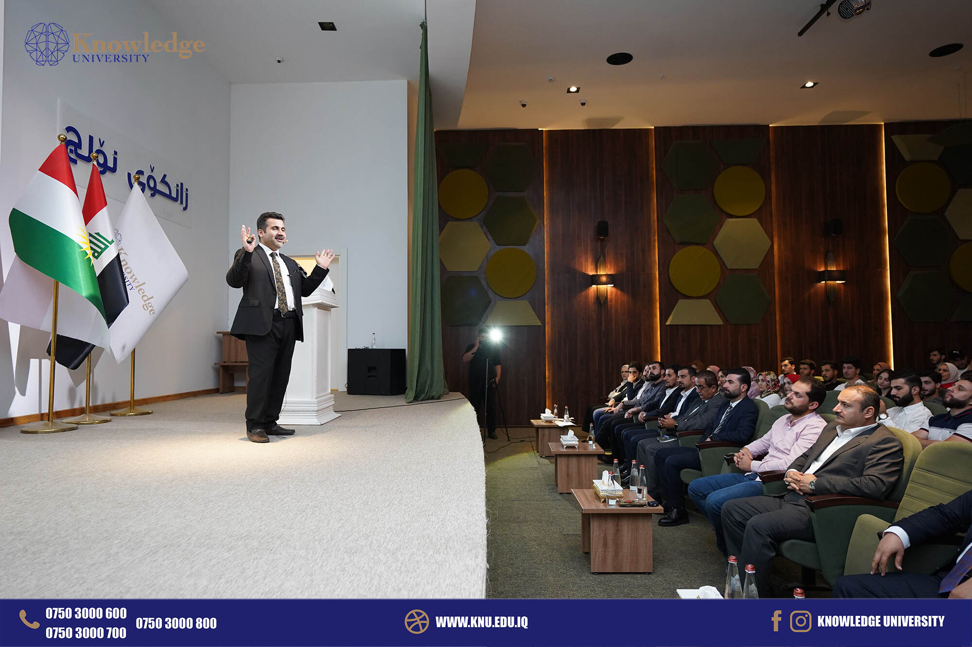 Department of Medical Microbiology Sciences Hosts Inspirational Seminar with Dr. Bakhtiyar Kamal Talabani