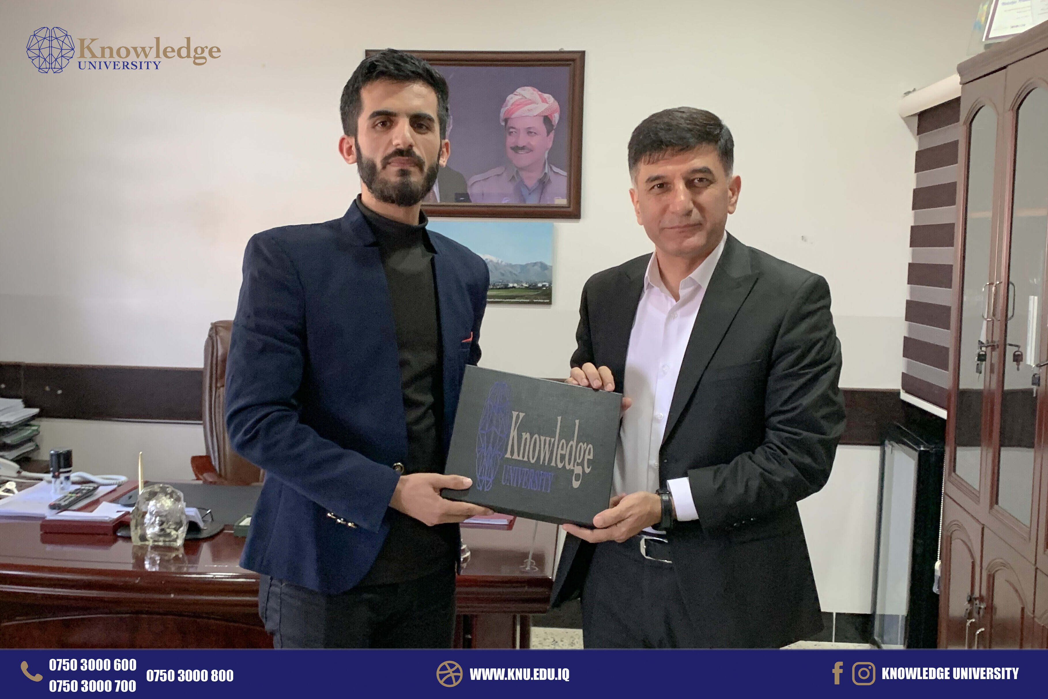 Knowledge University Extends Outreach with Special Visit to Halabja Governorate>