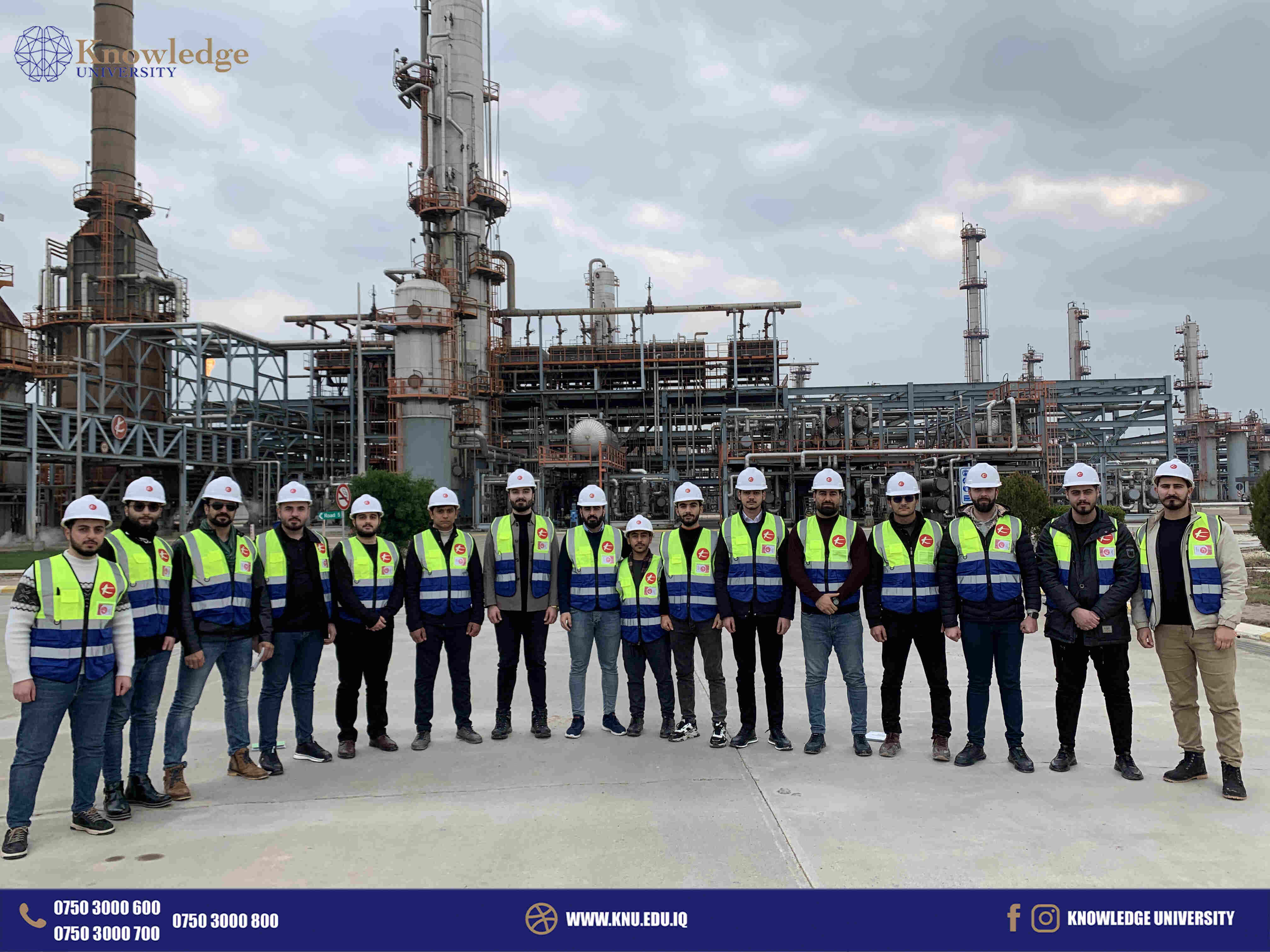 Petroleum Engineering Students Explore Operations in Kar Company 