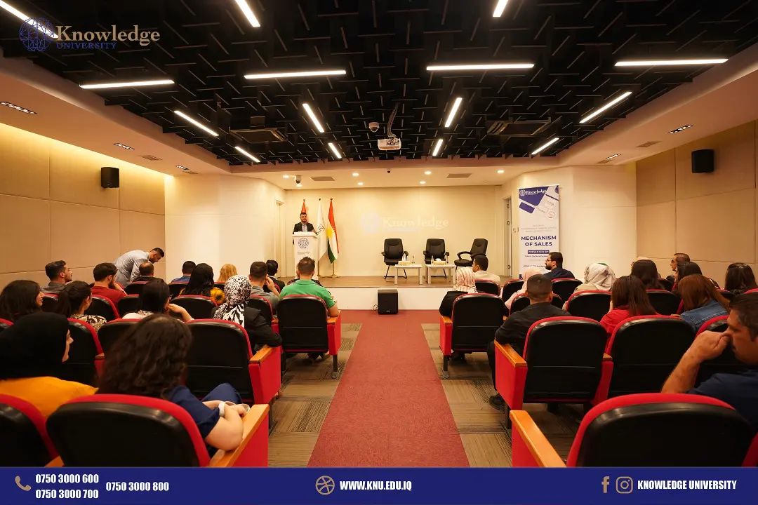 College of Administrative and Financial Sciences Hosts Mechanism of Sales Workshop