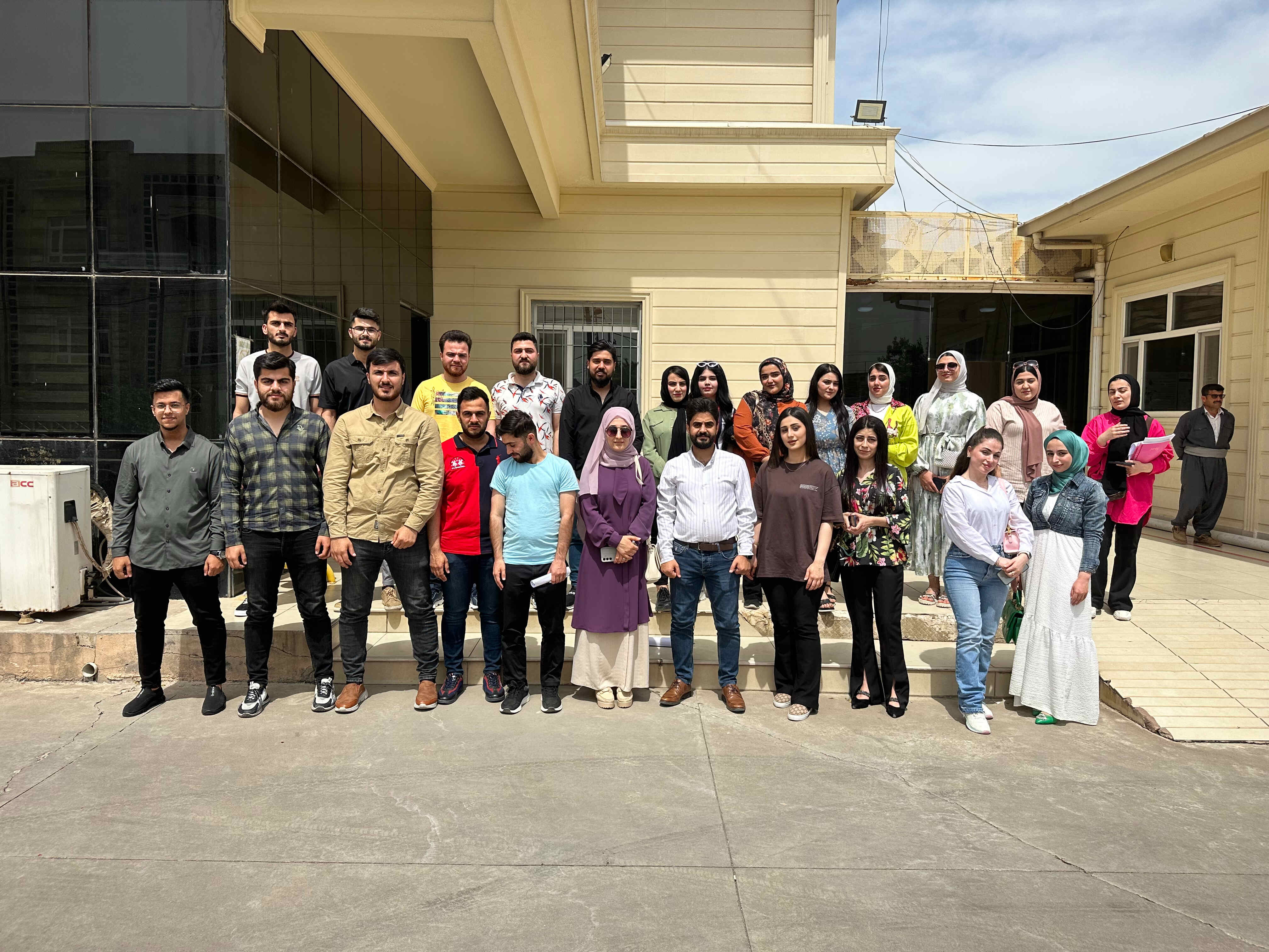 Medical Laboratory Students Visit Erbil Blood Bank for Educational Tour