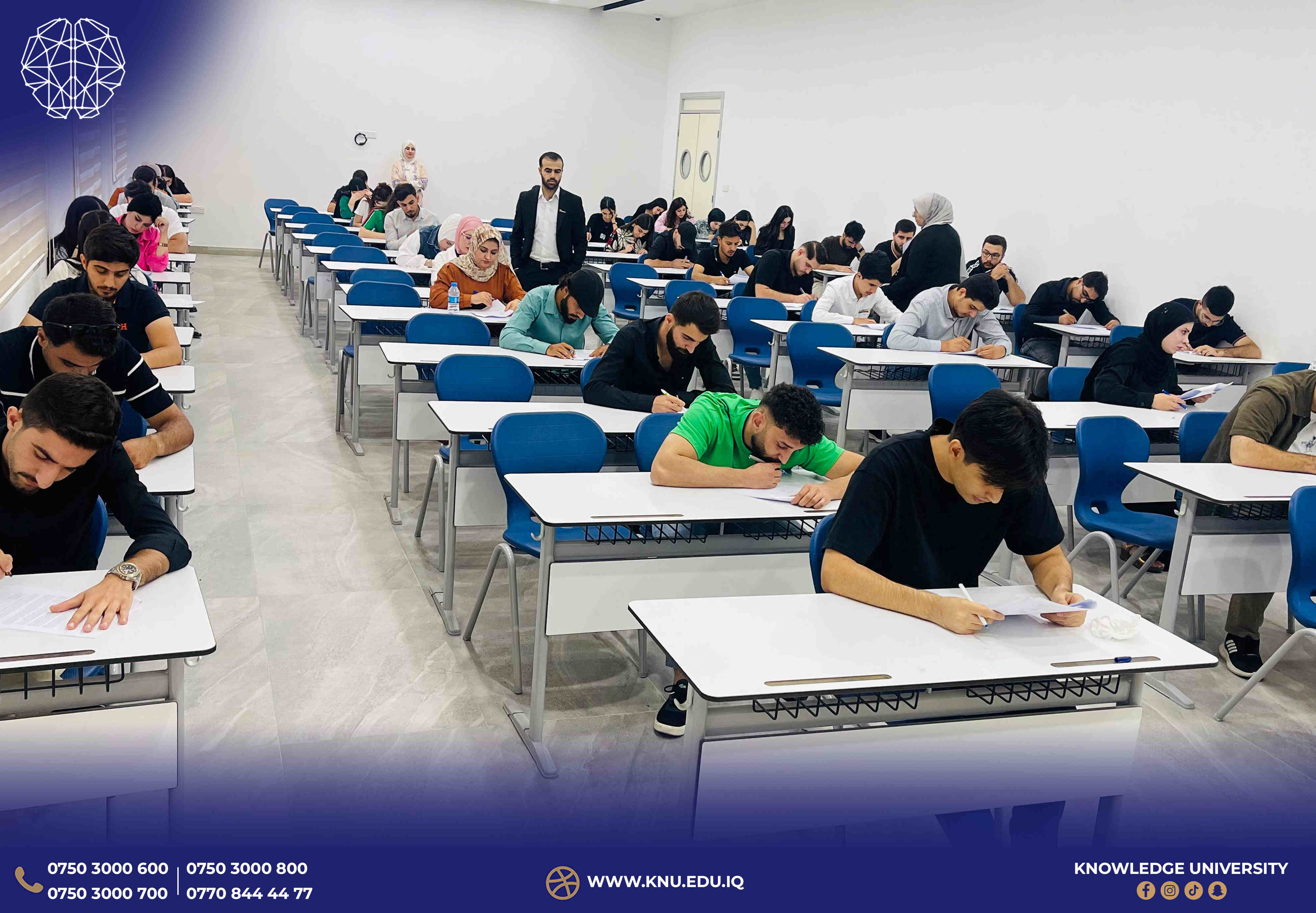 ELT and Language Center Conducted English Language Placement Test for Students