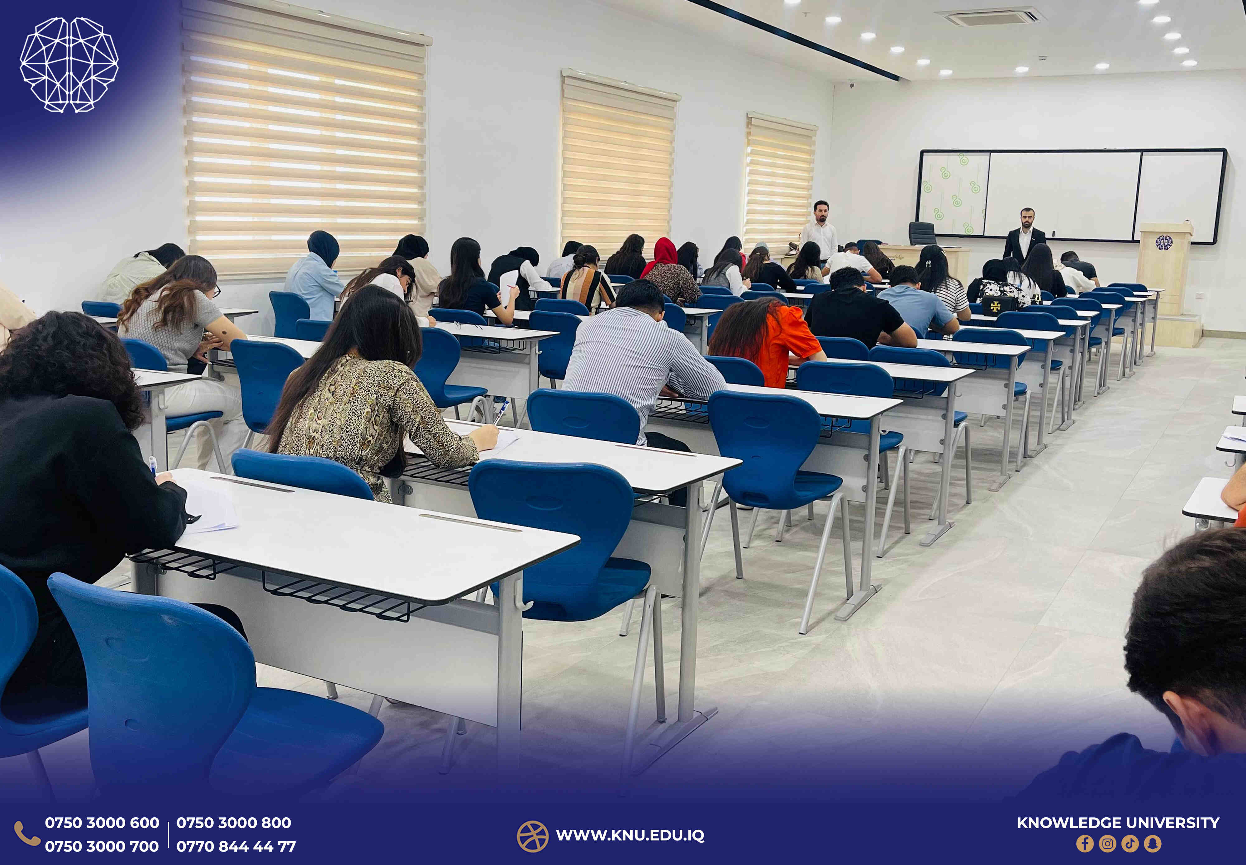 ELT and Language Center Conducted English Language Placement Test for Students