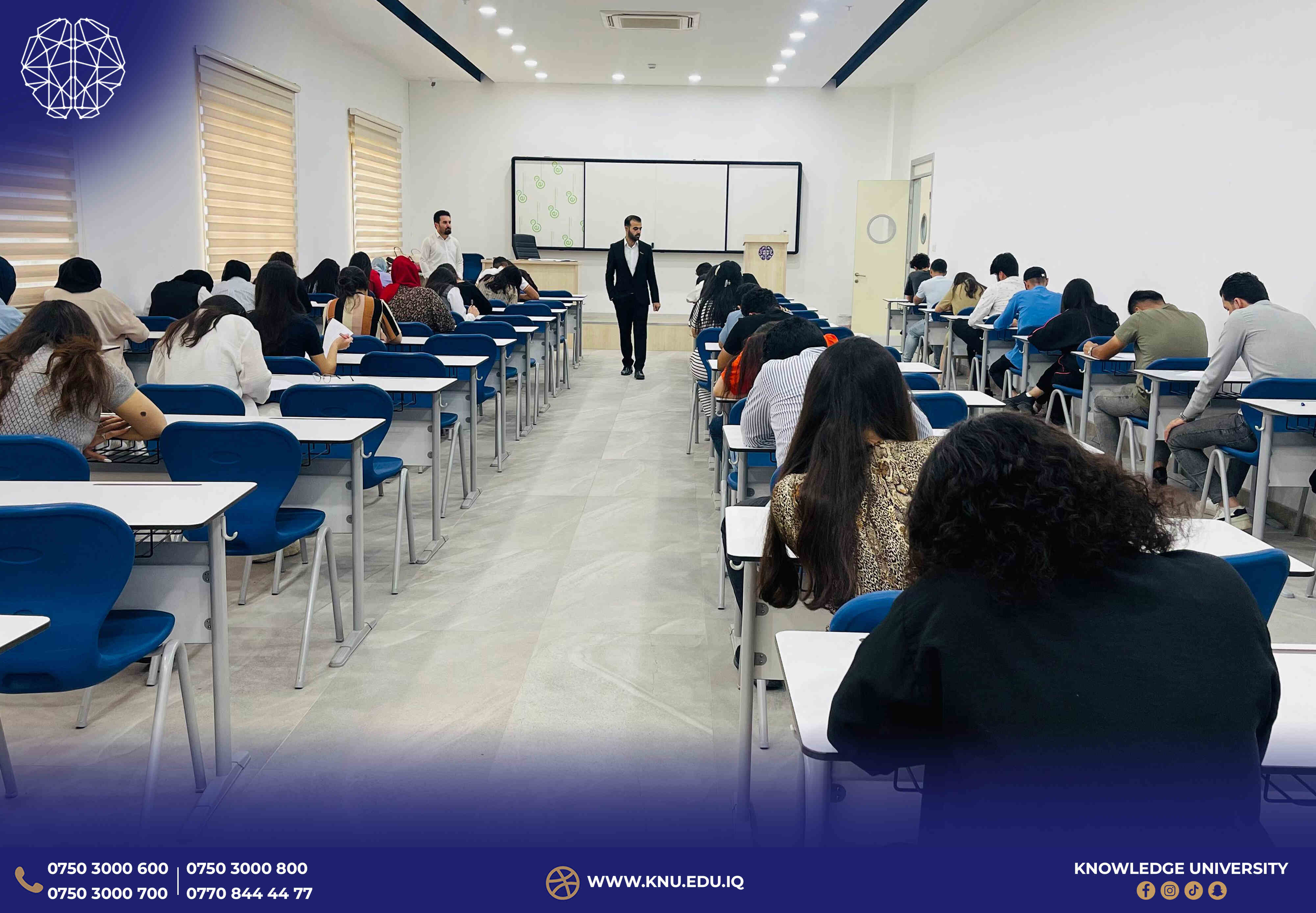 ELT and Language Center Conducted English Language Placement Test for Students