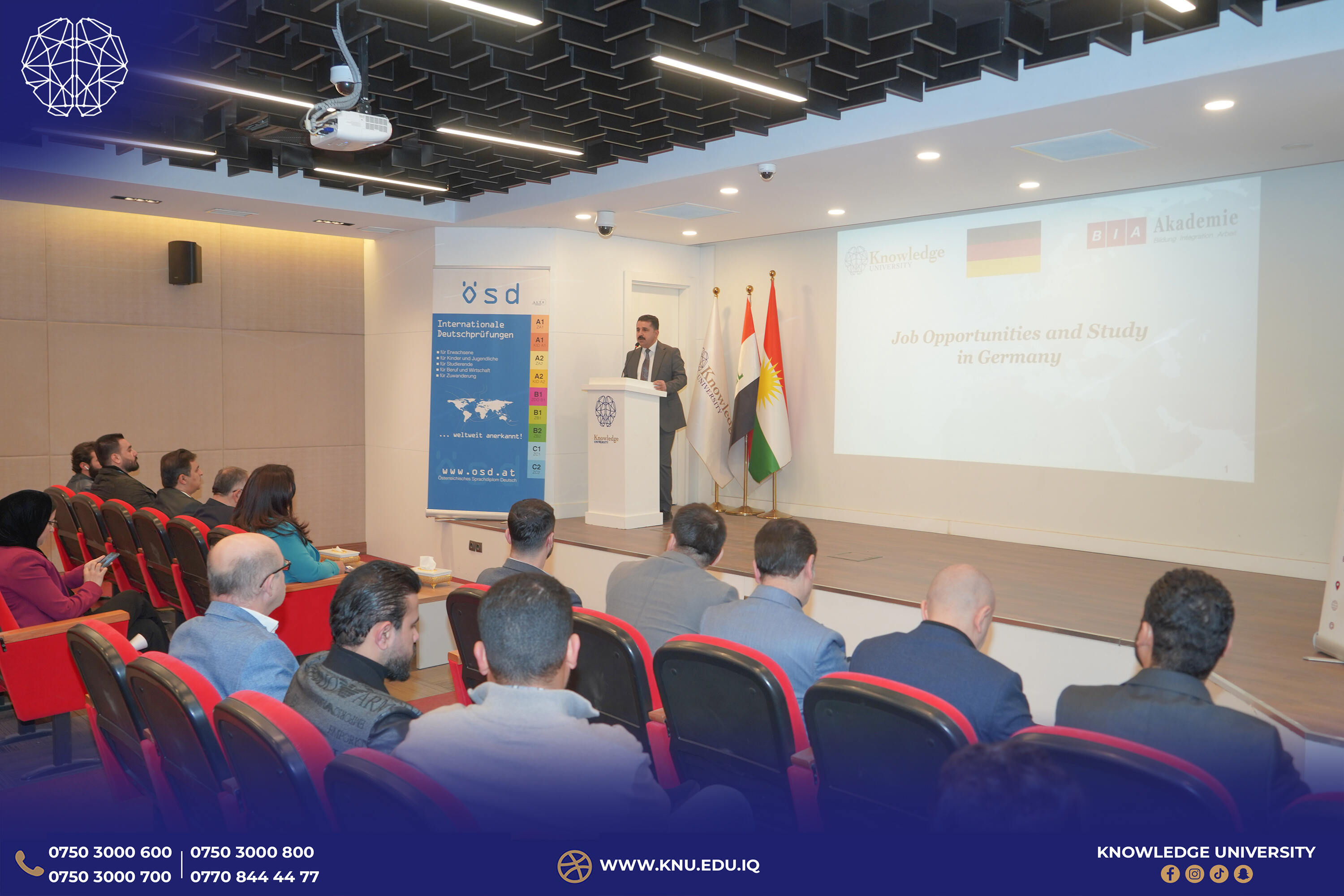 Career Development Center Hosts Seminar on Job Opportunities in Germany