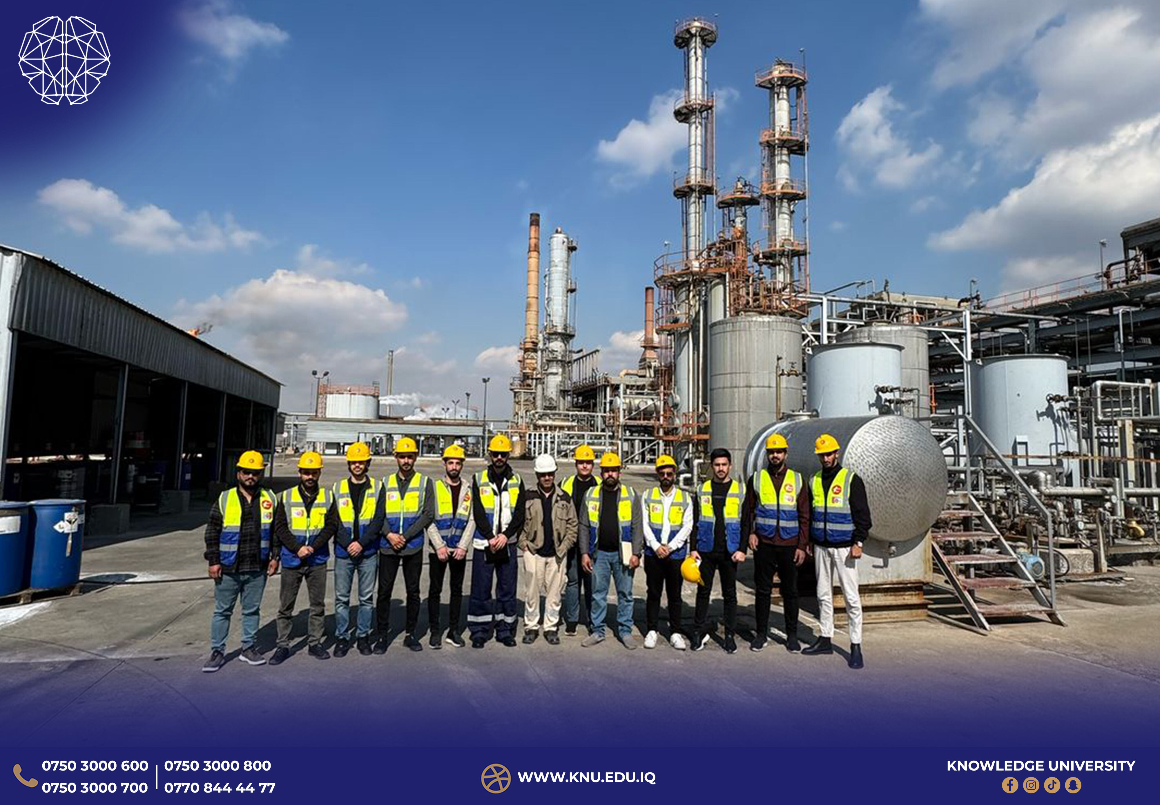 Petroleum Engineering Students paid a Scientific Trip to Kar Company