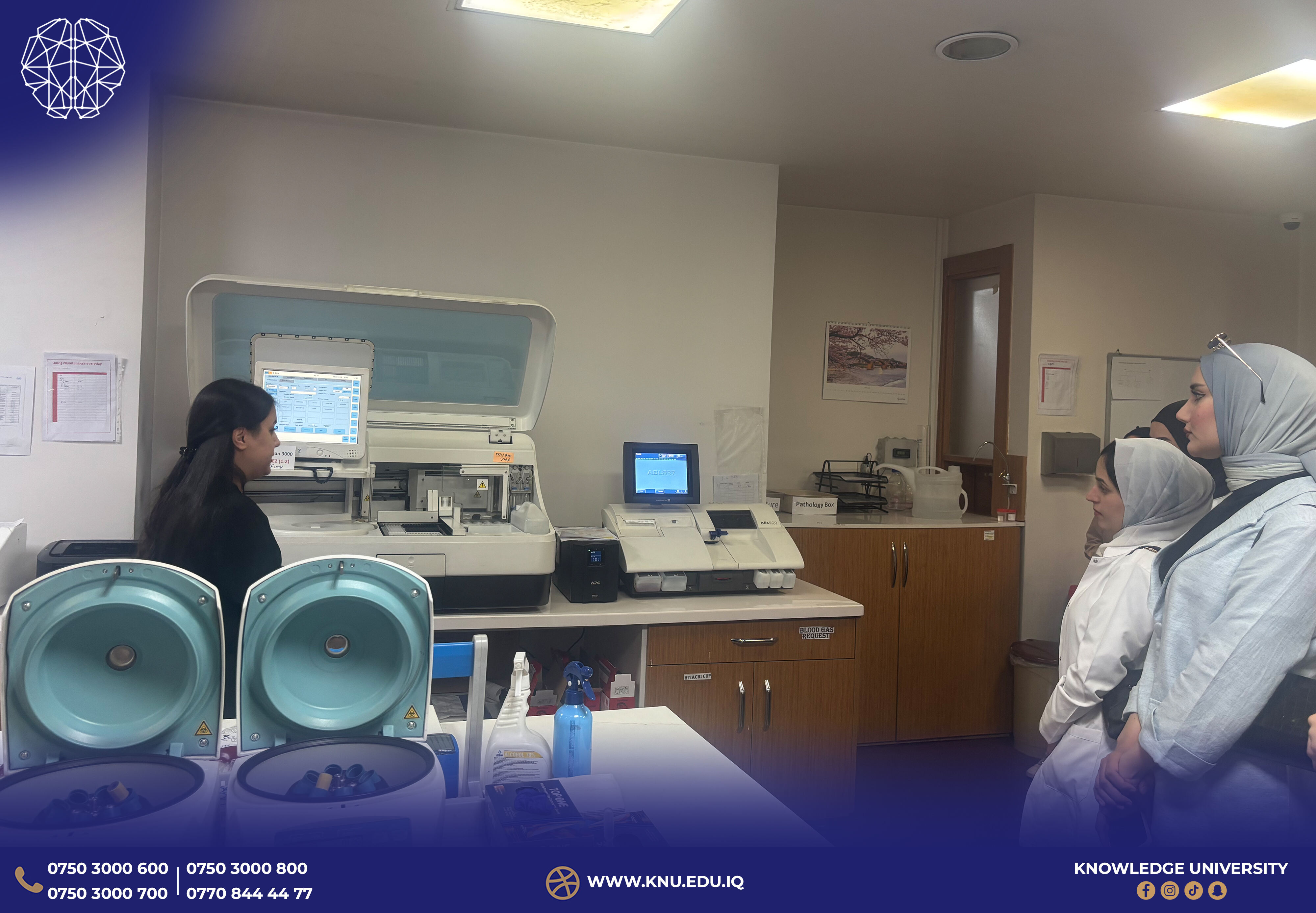 Medical Microbiology Students Conduct Scientific Tour to Paky Hospital for Practical Training