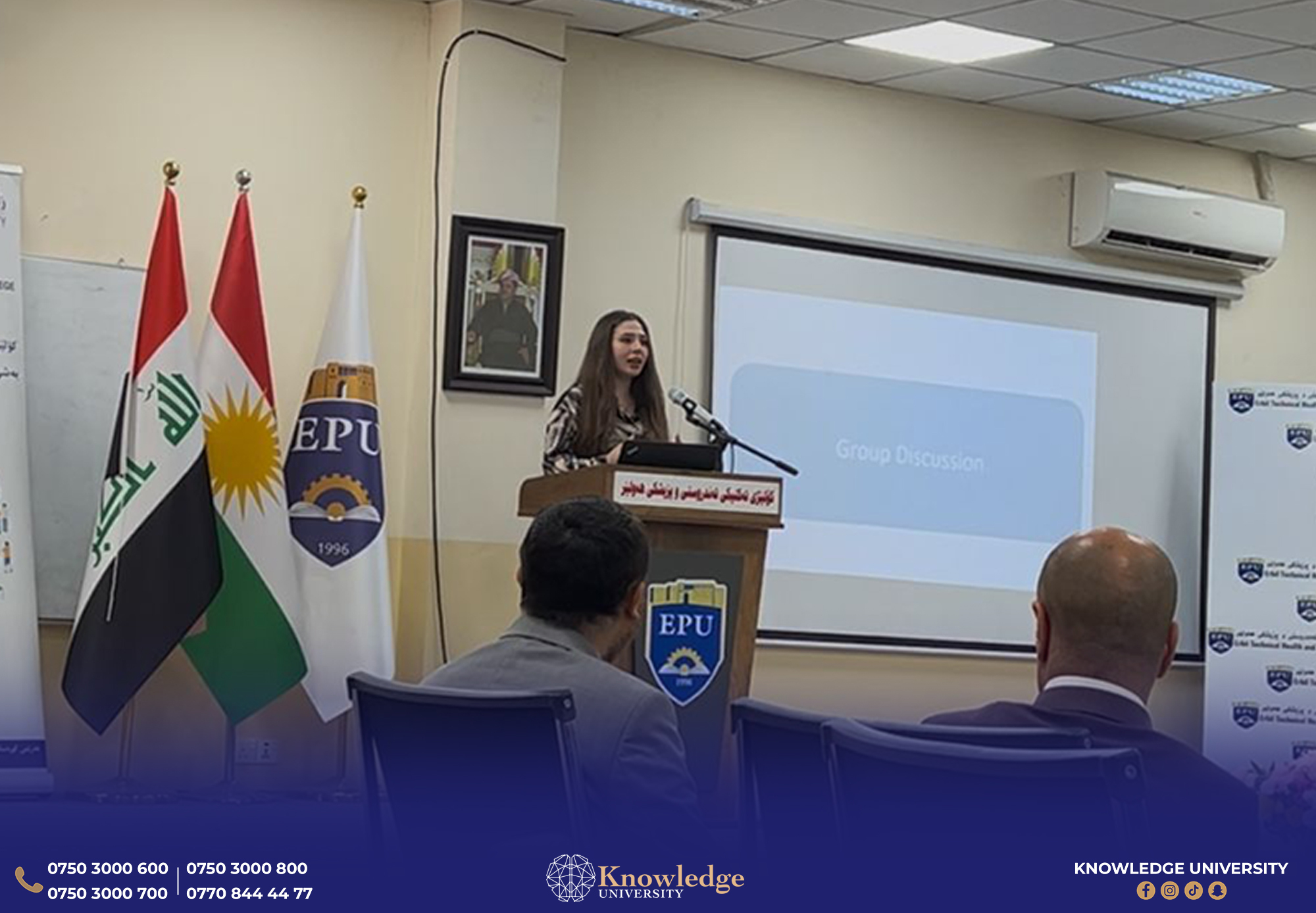 Physiotherapy Students Participate in Scientific Workshop at Erbil Polytechnic University