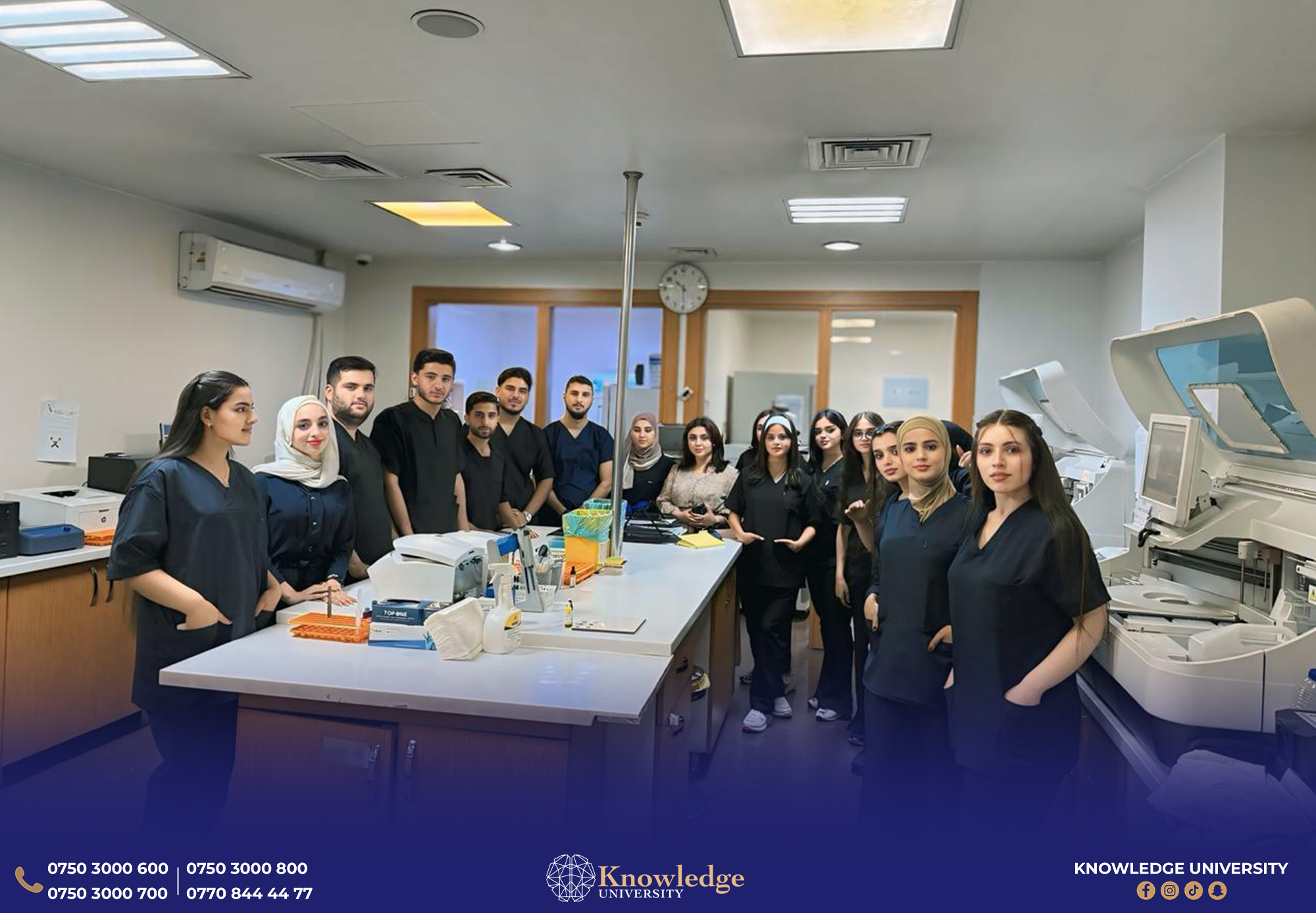 Knowledge University Organizes Scientific Visit to Paki Hospital for Radiology Students Knowledge University Organizes Scientific Visit to Paki Hospital for Radiology Students