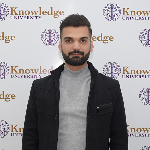Knowledge University administrative staff, Hardi Majeed Qader