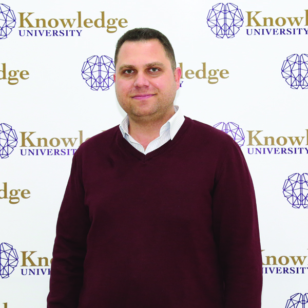 Sahand Hawro Khaleel, Knowledge University Lecturer