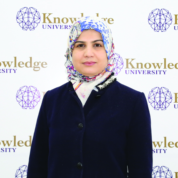 Sarah Rashid Ghayyib, member of quality Assurance at knowledge university