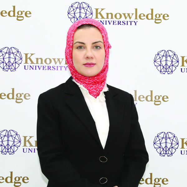 Knowledge University, Academic Staff, Shilan Farhad Mamand