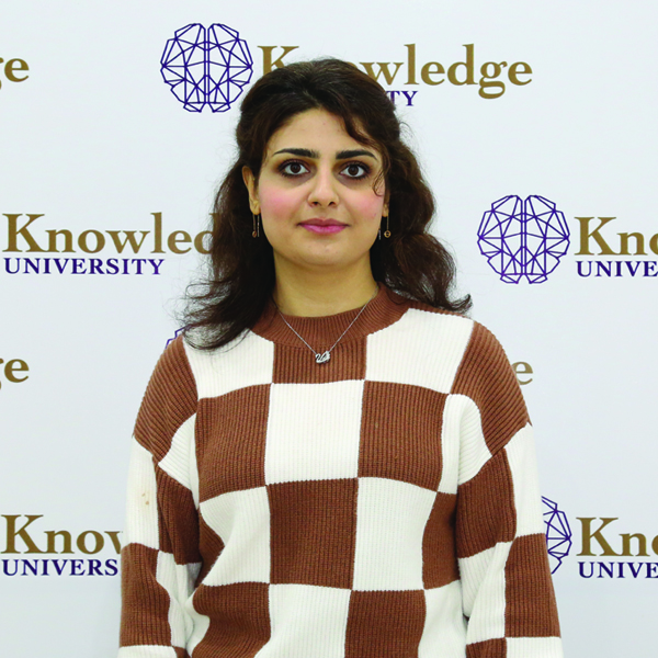 Zahraa Zakariya Saleh, member of quality Assurance at knowledge university